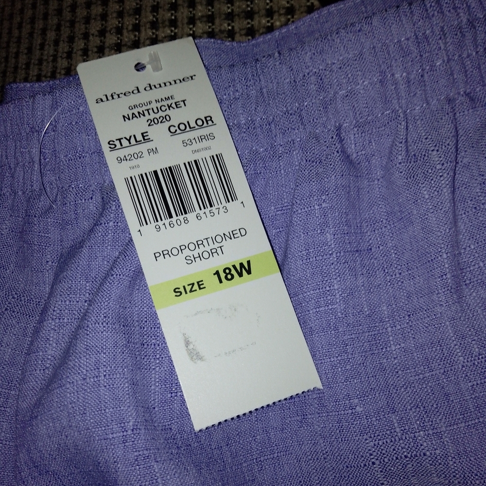 NWT/Women's lavender classic fir pants /size :18W - Picture 5 of 11